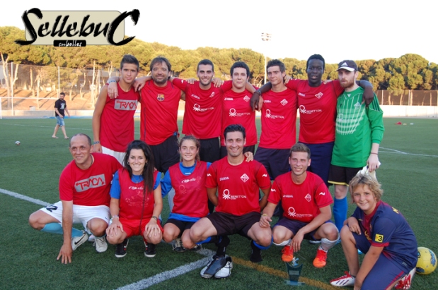 El CFS Cubelles repetix victòria al torneig de futbol 7